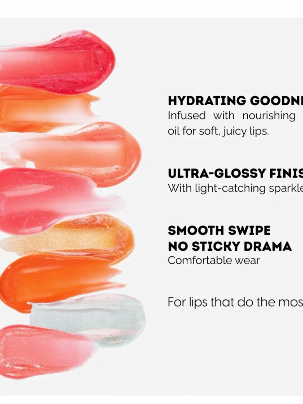 Kara Beauty Starcrossed Shimmer Glitter Lip Gloss - Summer Fling